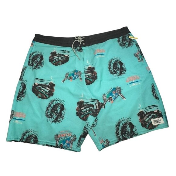 O'NEILL CRUZERS Men's size 38 Cabana 8" Volley Board Shorts NWOT - Picture 1 of 7